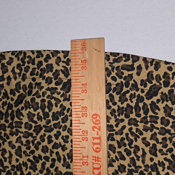 London Fog Cheetah Print Hooded Poncho One Size Fits Most - Picture 8 of 10